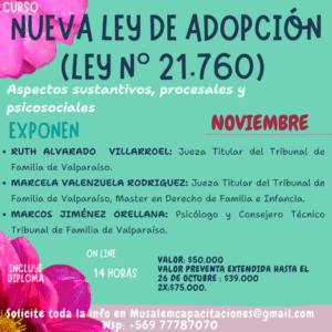 CURSO NUEVA LEY DE ADOPCIÓN ( LEY N° 21.760)